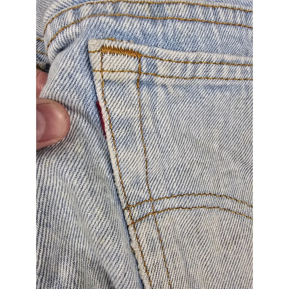 Vintage Levi's 501 Jeans Mens 32x32 Fit 31x32 Button Fly USA Made 80s *Read